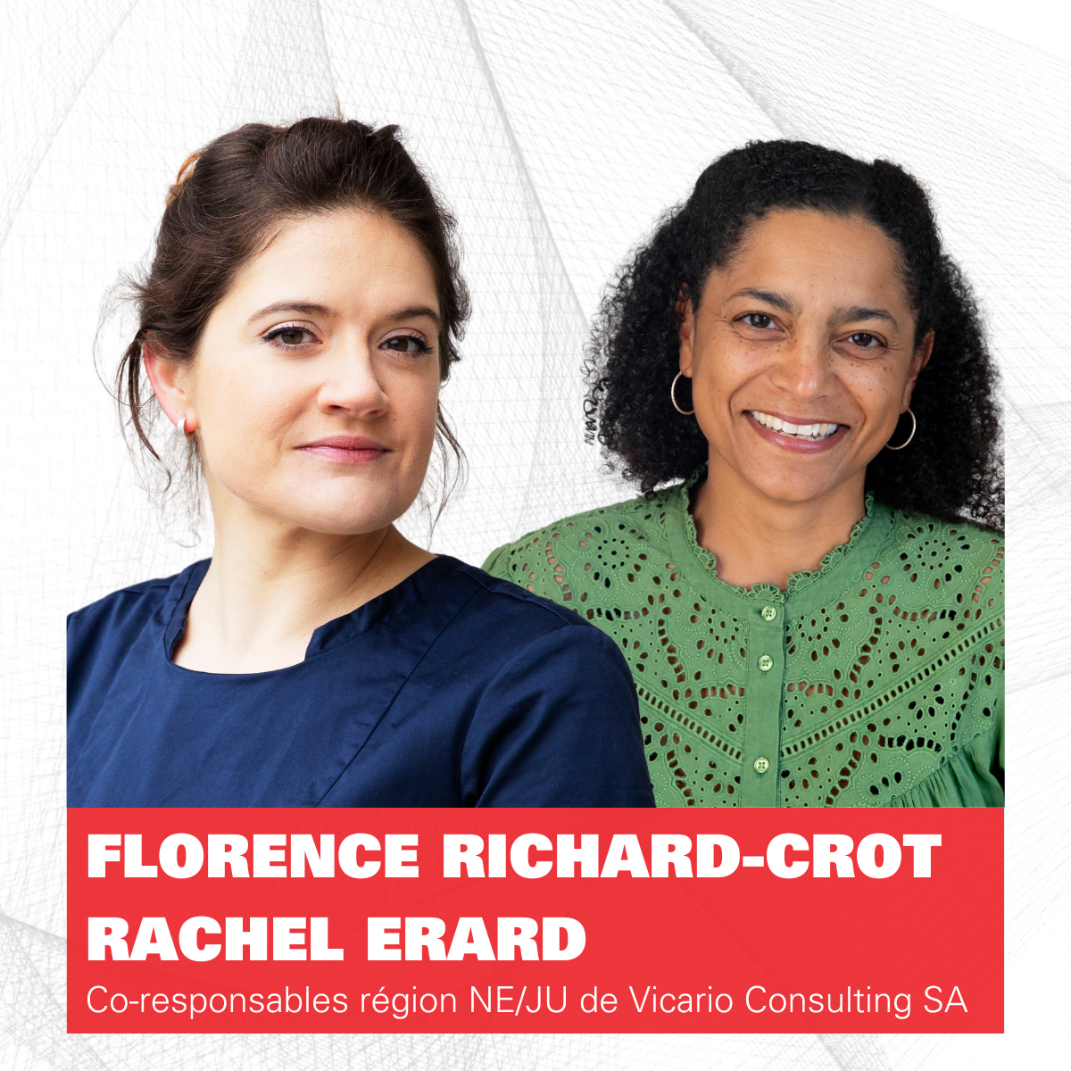 Florence Richard-Crot et Rachel Erard