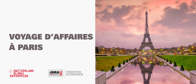 Paris – Voyage d’affaires pour les entreprises jurassiennes